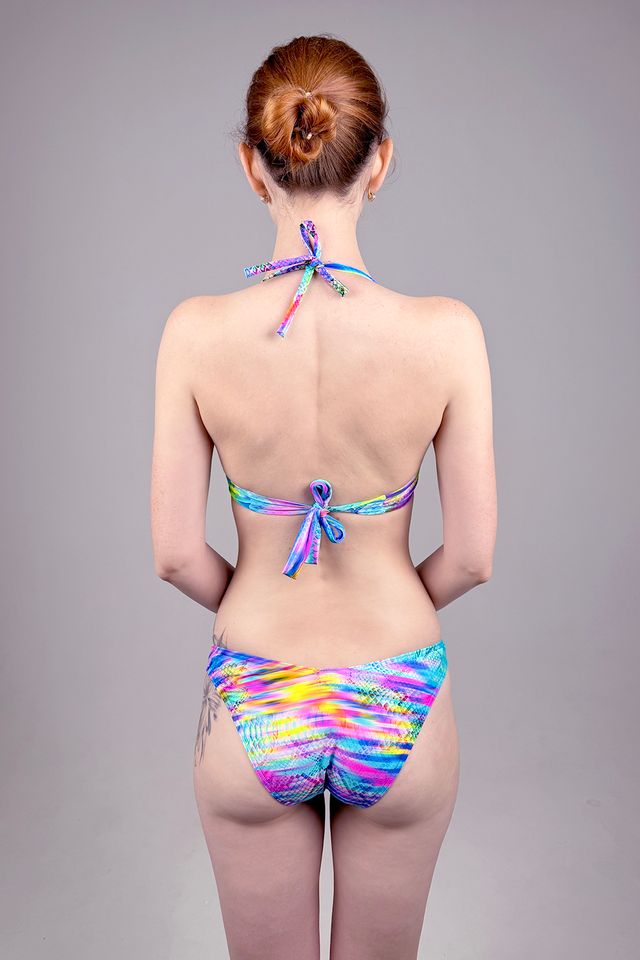 Раздельный купальник с ярким принтом 607 Rosalia