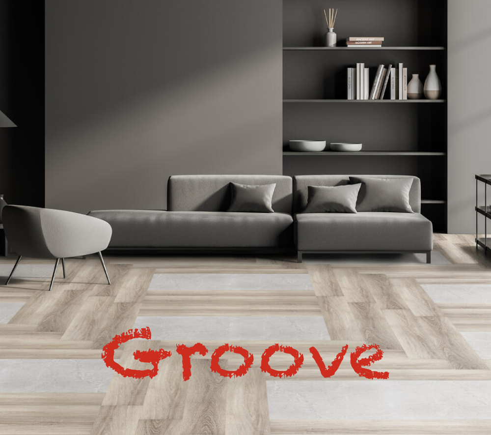 Клеевая ПВХ-плитка Tarkett Groove