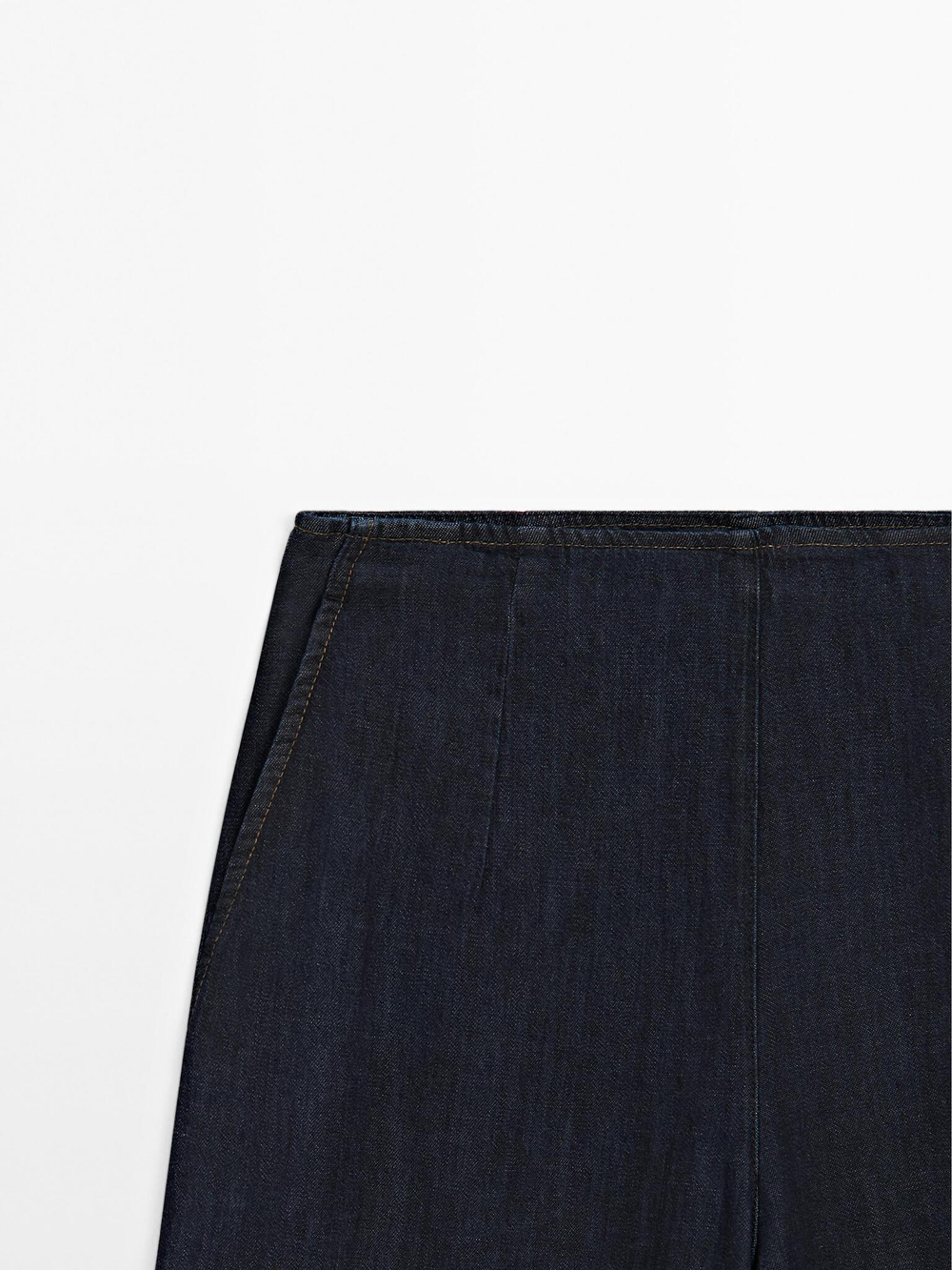 Massimo Dutti Джинсы-бананы, темно-серый