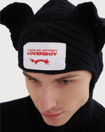 CHARLES JEFFREY LOVERBOY ДЖЕМПЕР ЧЕРНЫЙ EARS BALACLAVA