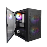 Компьютерный корпус 1STPLAYER DK D3-B LED Black