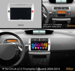 Магнитола для Citroen C4 2004-2011 - Carmedia OL-9932 QLed+2K, Android 13, TS20, CarPlay, 4G SIM-слот