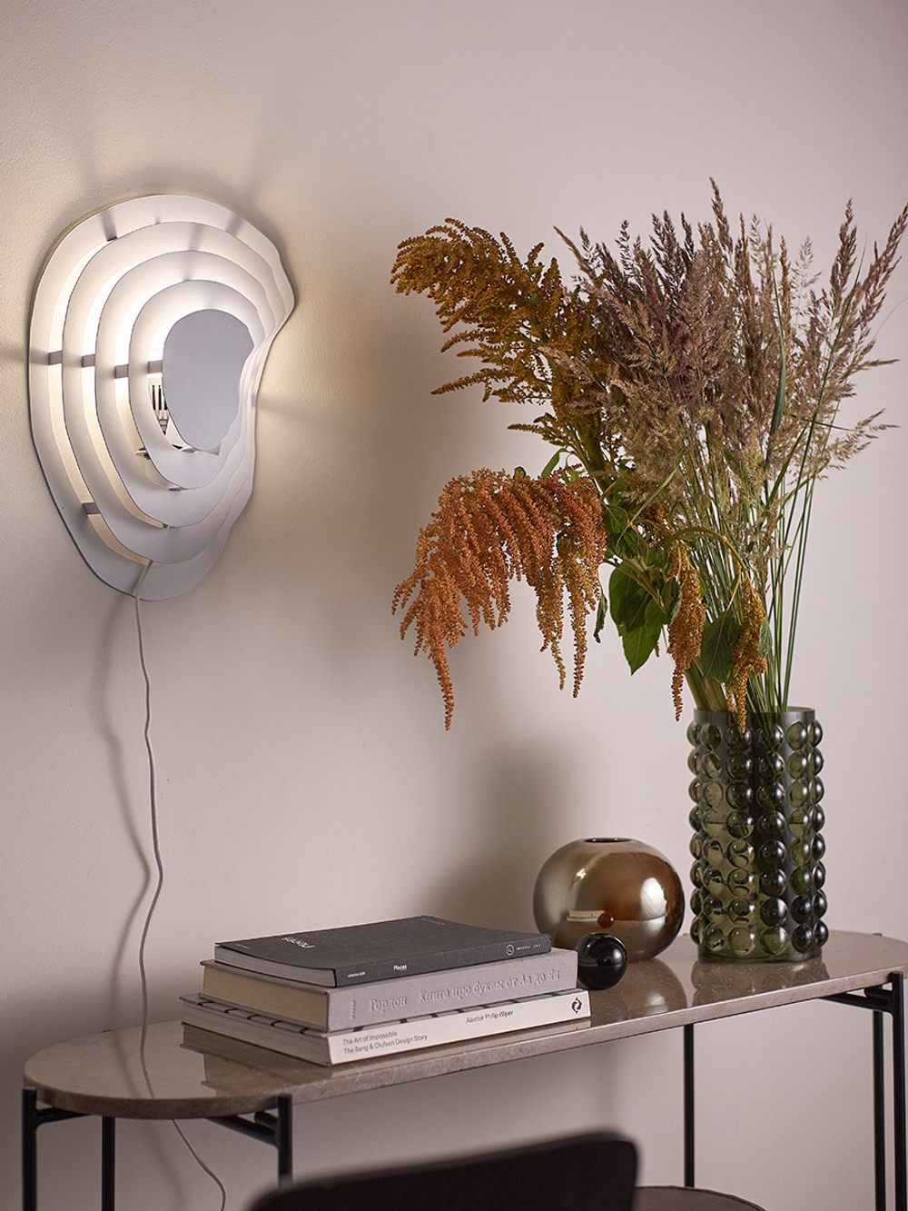 Ваза molecule, 28 см, морские водоросли