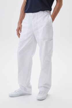 Брюки медицинские унисекс Ютилити, белый