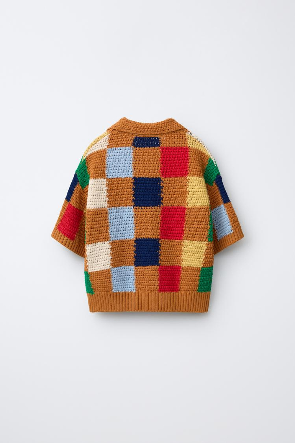 ZARA РУБАШКА В КЛЕТКУ, РАЗНОЦВЕТНЫЙ