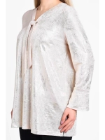 Блузка нарядная блестящая