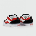 кеды Vans Knu Skool Black / Red / White Wmns