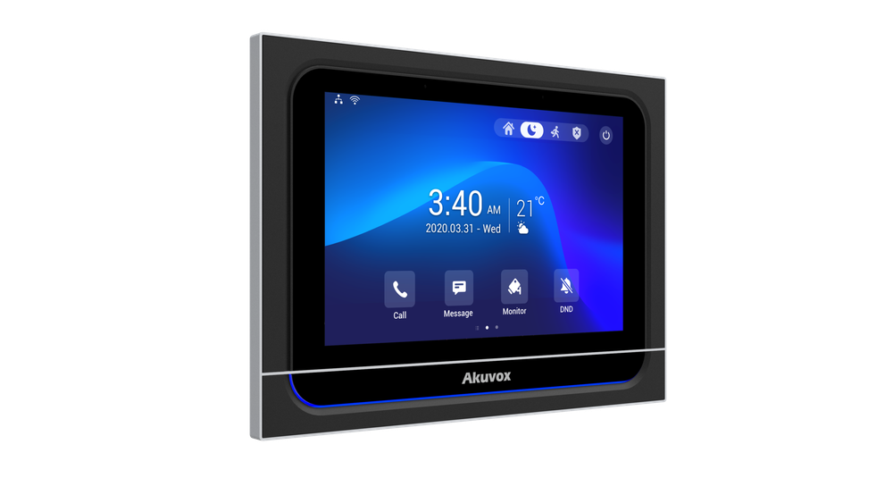 Akuvox X933W (ЧЕРНЫЙ) Android SIP indoor wall monitor