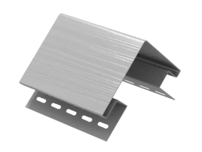 Наружный угол Ю-Пласт серый 3,05м