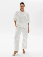 Брюки DROPS, белый