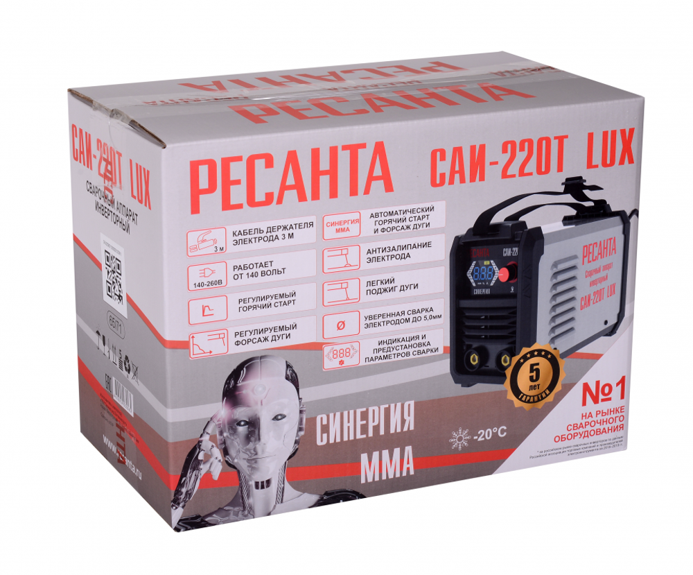 Сварочный аппарат Ресанта САИ-220Т LUX 65/71