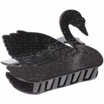 Заколка - краб для волос «AKS - VIENTO», микс 6 цветов, прямоугольник, 8*5,5см