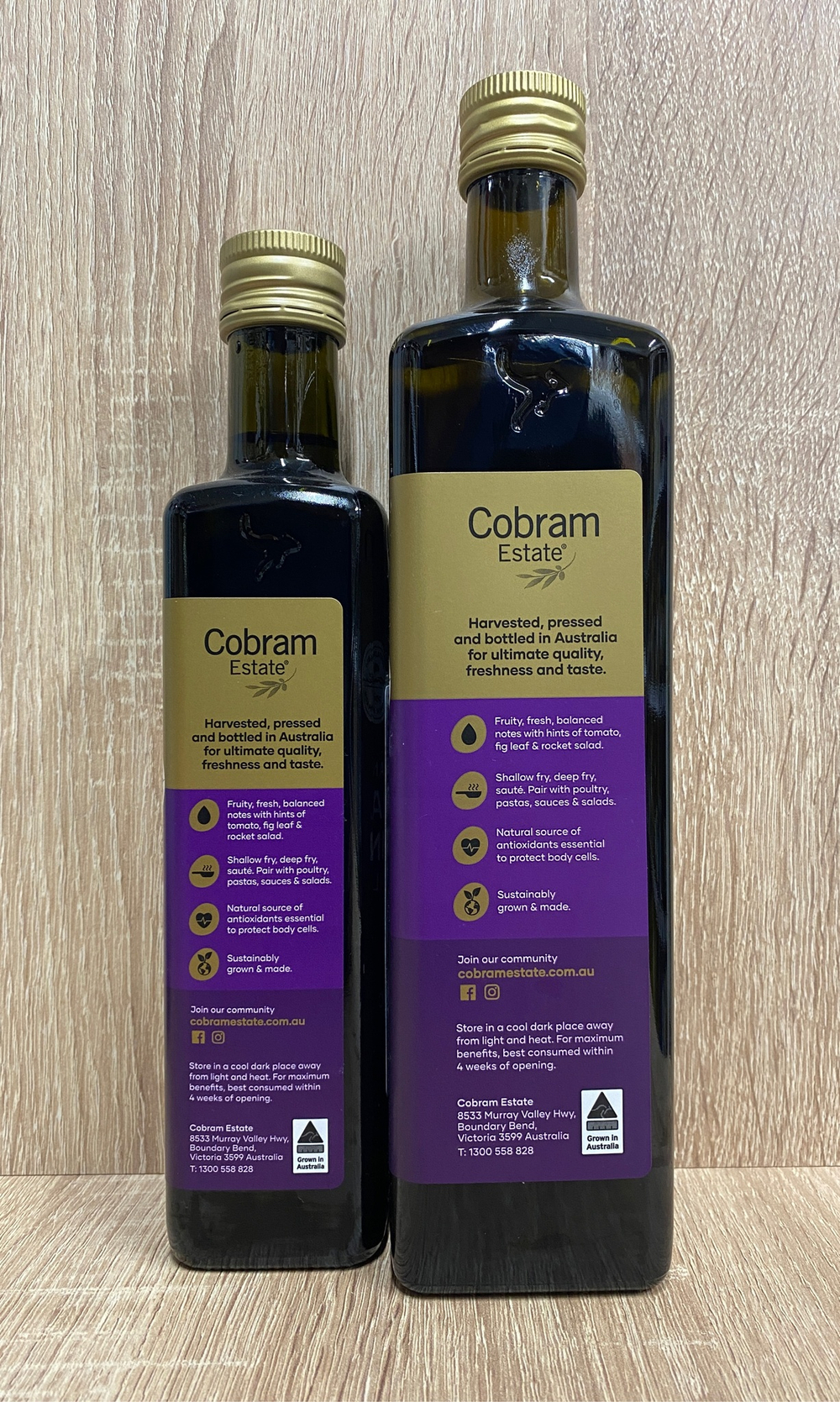Оливковое масло Cobram Estate нерафинированное, сорт Пикуаль, Австралия
