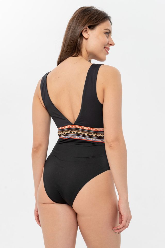 Слитный купальник на широких бретелях из коллекции Elegant Cruise