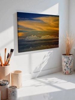 Картина на стену 40 X 50 Снежные горы