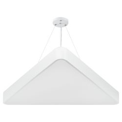 Светильник LED ЭРА Geometria SPO-151-W-40K-030 Delta 30Вт 4000К 3000Лм IP40 600*80 белый подвесной драйвер внутри