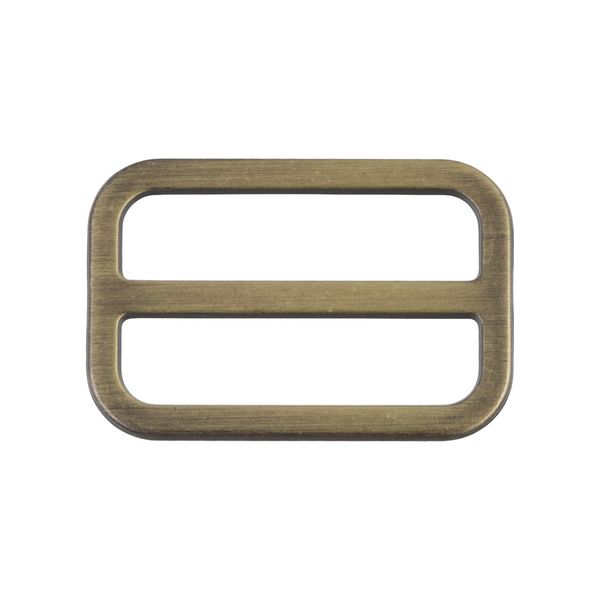 Шлевка металл литая 35х24 мм, 10 шт, 24 под бронзу, Gamma GH 03/35