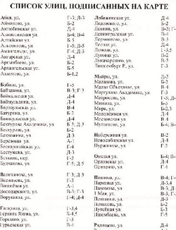План-схема города Павлодар 150см на 155 см