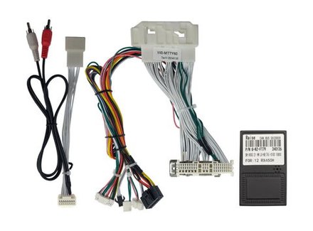 Комплект рамки с разъёмами 9" Lexus RX270, RX350 2012 - 2015 цветной без трансляции меню(выпуклая) - Car-Smart 9634F2D2