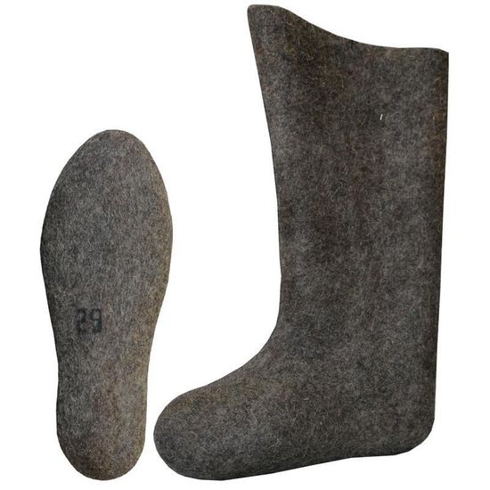 Валенки обыкновенные (100% шерсть)