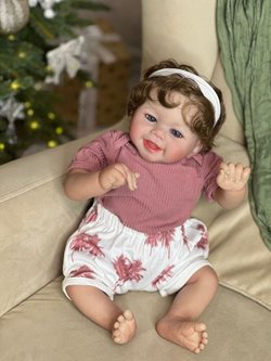 Кукла Реборн мягконабивная 48см в пакете (FA-848)