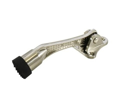 Ограничитель двери "козья ножка" Аллюр KH-130 SN мат. никель