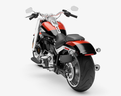 Harley-Davidson Fat Boy (Whiskey Fire/Black) 2025