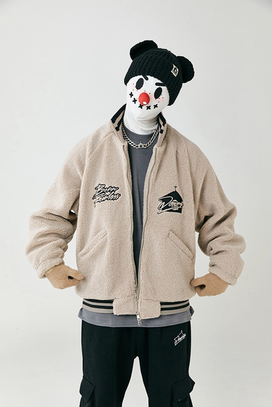 Шерповая куртка DONSMOKE "Church Logo" Sherpa Jacket