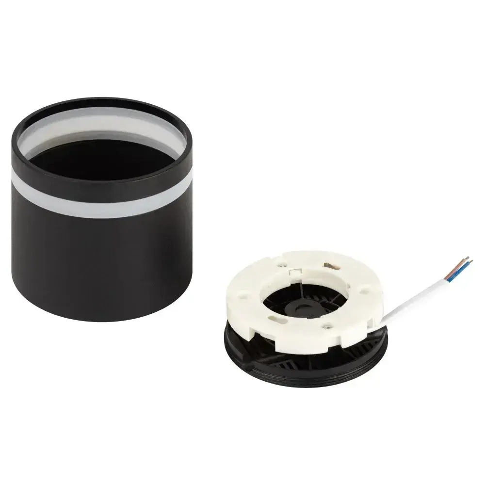 Светильник настенно-потолочный спот ЭРА TAURUS OL60 BK под лампу GX53 черный IP20