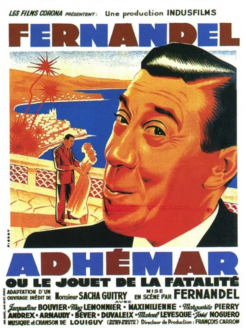 Адемар, или Игрушка судьбы (1951) (DVD-R), Русский язык.