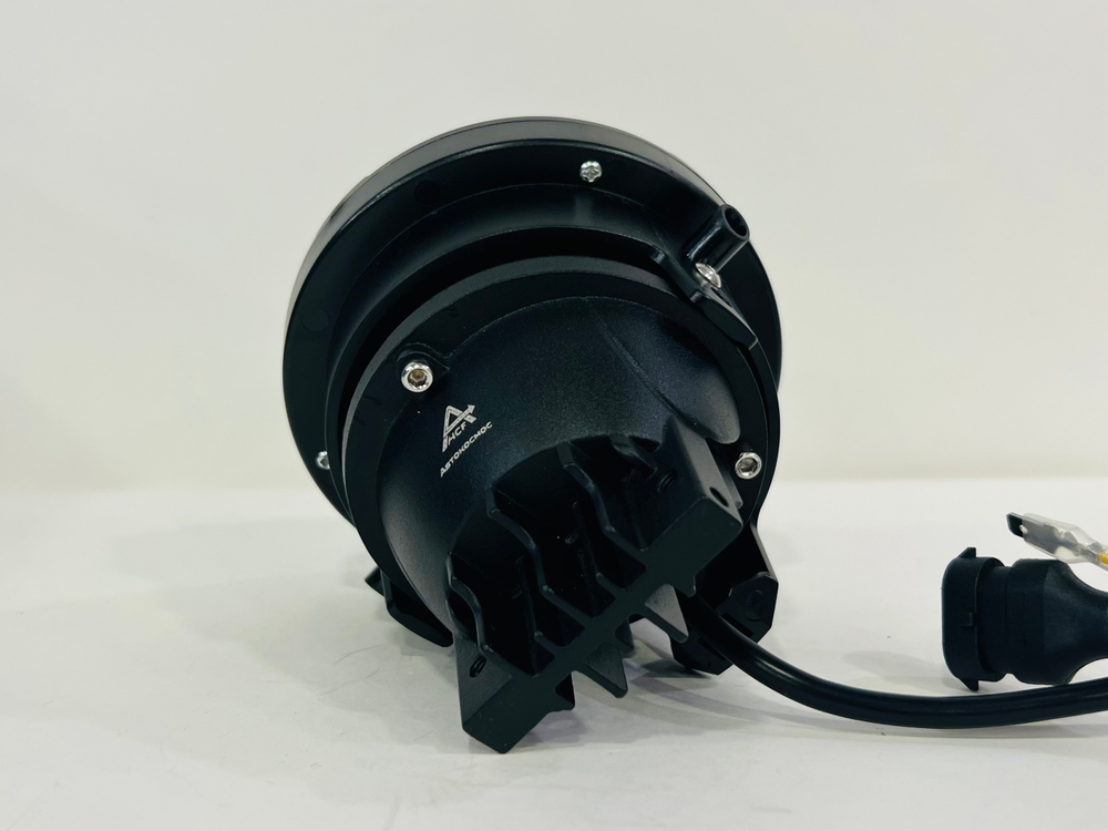 № 7 - J58 Б. Дальний / ПТФ J58-7 BI-LED (2 режима, ближний, дальний, белый свет), для Toyota, светодиодные противотуманные фары (2 шт. / комплект)