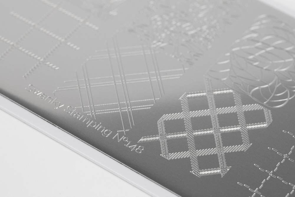 Swanky Stamping Пластина для стемпинга 148 клетка