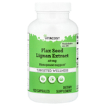 Vitacost, Flax Seed Lignan Extract, 40 mg, 120 Capsules
