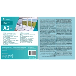 Средство для мытья стекол и зеркал Grass Apartment series А3+ 5 л (концентрат)