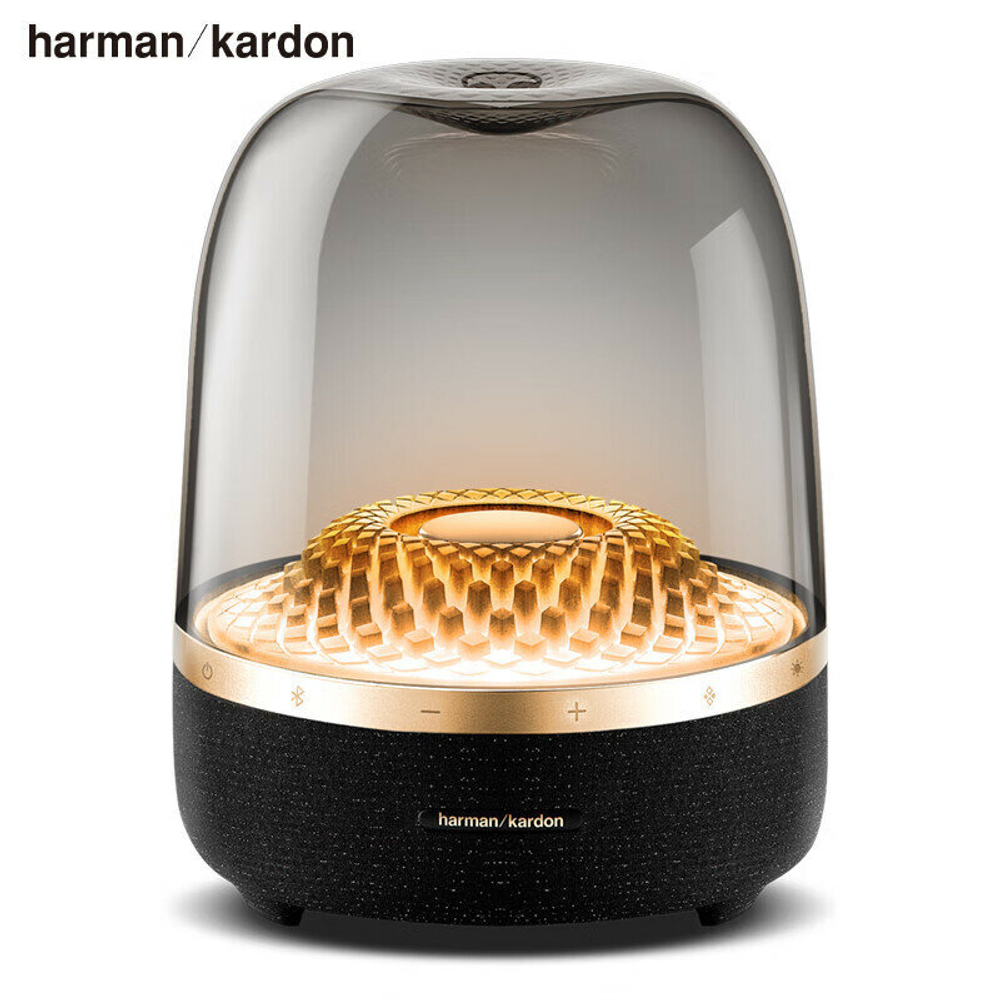 Портативная беспроводная Bluetooth-колонка Harman/Kardon Aura Studio 4, black/gold