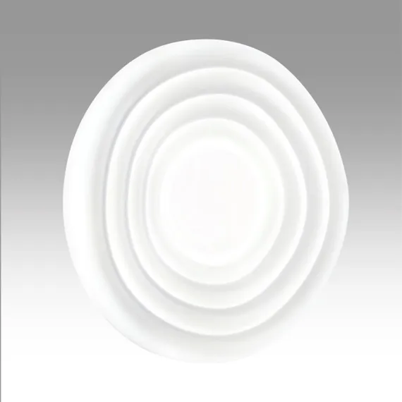 7679/DL PALE SN 202 Светильник пластик/белый LED 48Вт 3000-6000К D380 IP43 пульт ДУ FASS