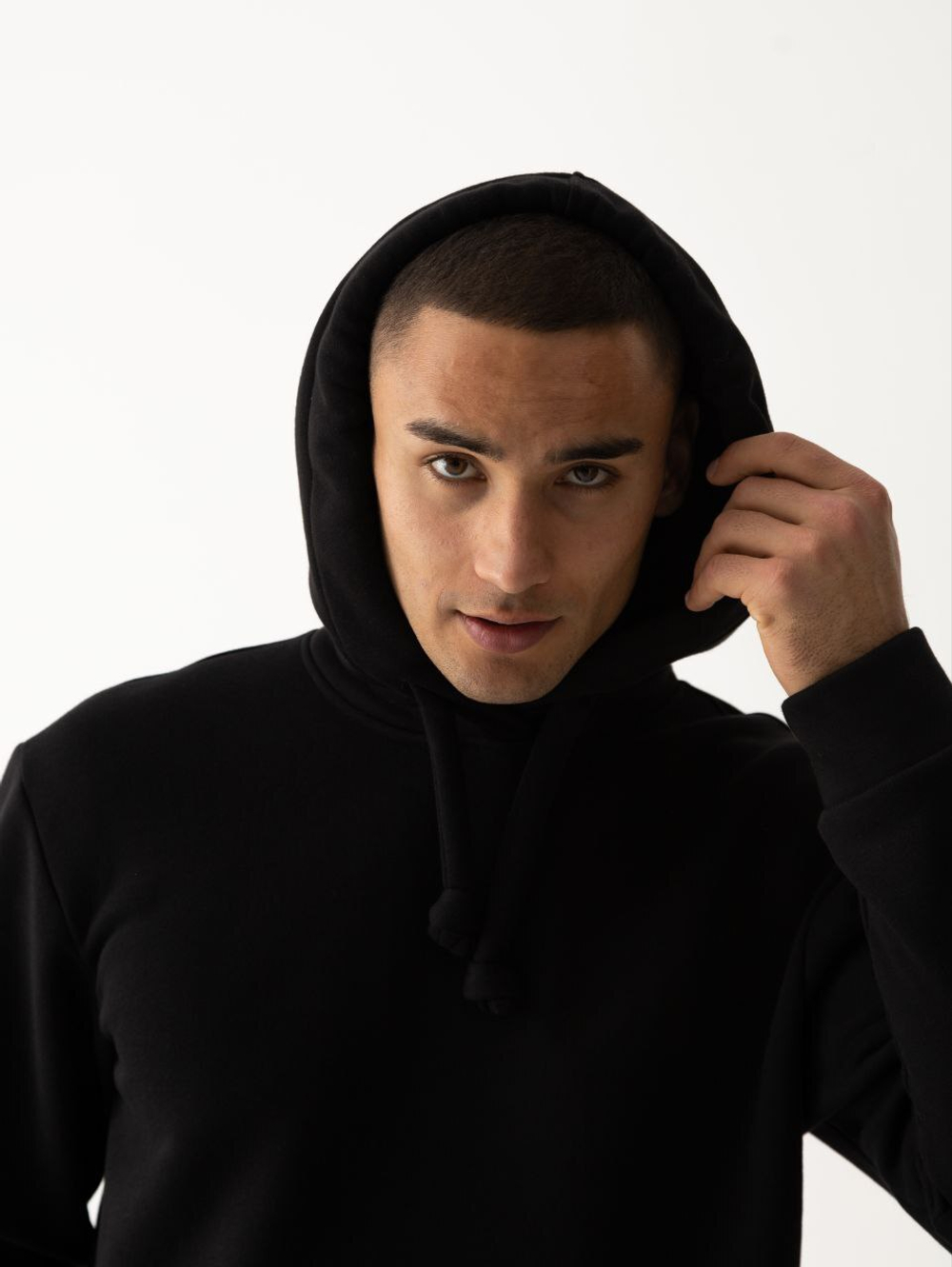 Костюм мужской спортивный теплый. Уголь