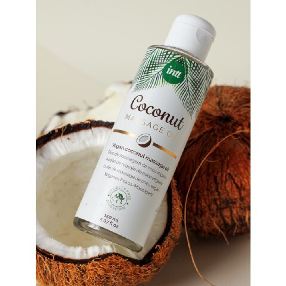 Intt Vegan Coconut - Веганское массажное масло, 150 мл
