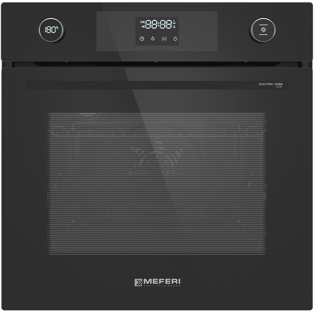 Электрический духовой шкаф Meferi MEO6013BK ULTRA фото 16