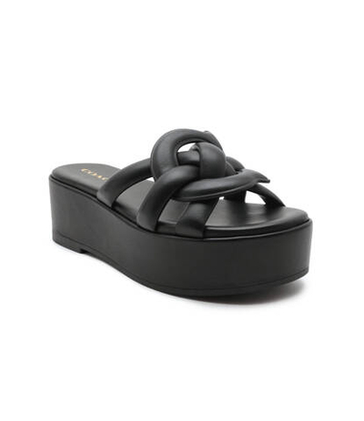 Кожаные шлепанцы everette Coach - черный(CI221)