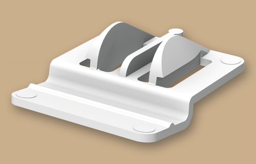 Клипса на крепежную рейку (50 шт.)