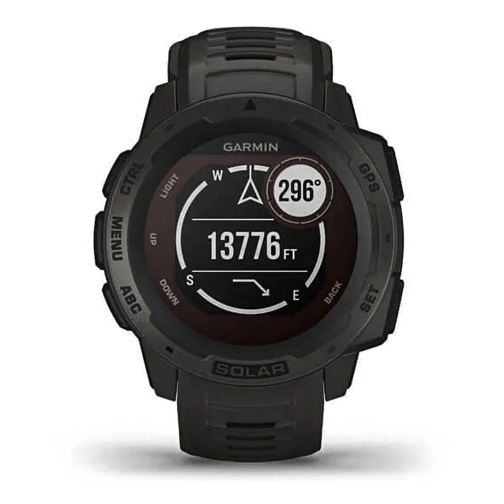 Спортивные часы GARMIN Instinct Solar Graphite, 010-02293-00