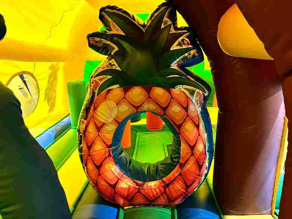 Надувной батут «Тоннель обезьяна», 9x8x3 м.