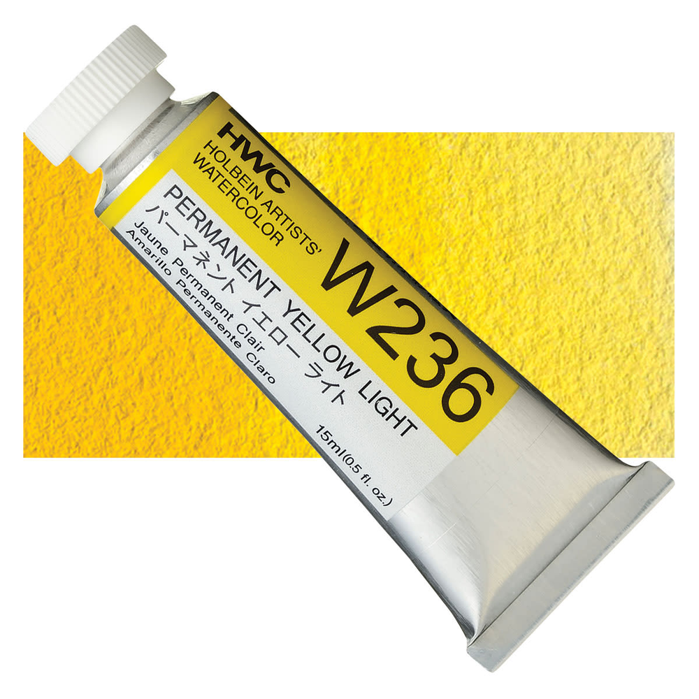 Акварель Holbein 15 мл. 236 [A] Permanent Yellow Light