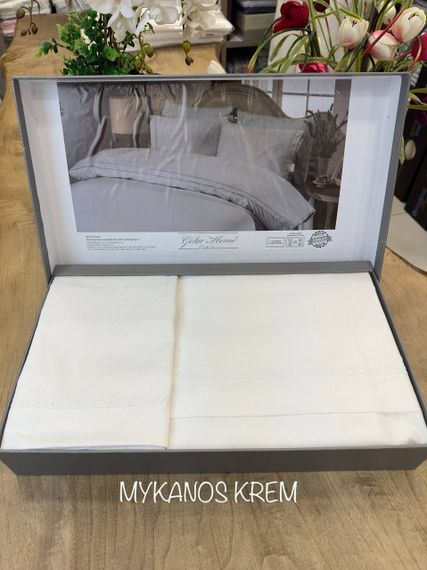 Постельное белье Gelin Home MYKANOS кремовый