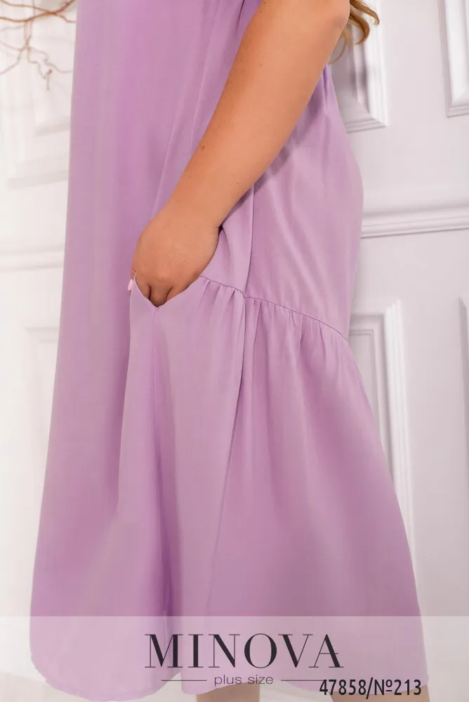 Платье 213-Лиловый Minova