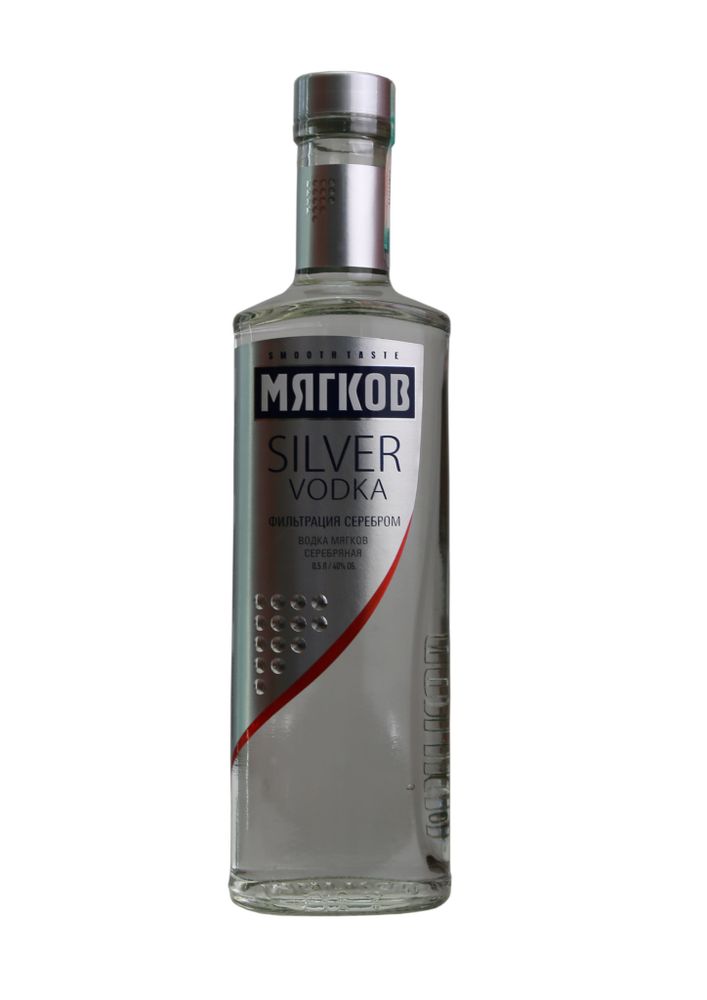 Водка Мягков Silver Vodka 40%