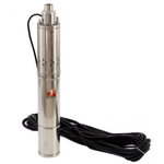 Скважинный насос DWS-4-150, винтовой, диаметр 4", 1300 Вт, 2000 л/ч, напор 150 м Denzel