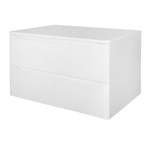 Тумба Azario LOTOS 80/2 800х460х500 подвесная, без раковины, белый глянец (CS00084144)