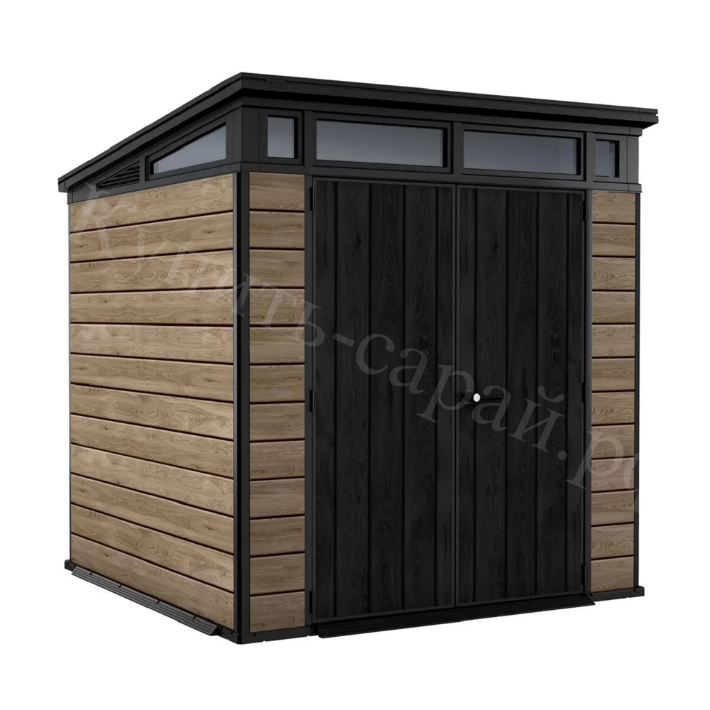 Садовый сарай Keter Signature Pent 7x7 ashwood